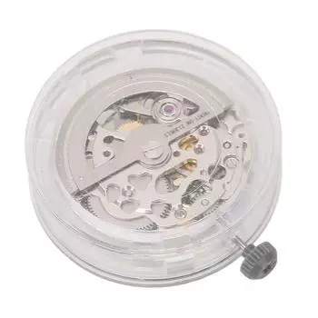 8N24 Механическое движение Полый сплав Ремонт автоматических часов Механическое движение Серебро