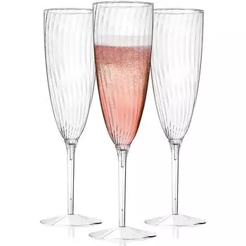 8 шт. Пластиковые бокалы для шампанского Одноразовые бокалы для вина Многоразовые бокалы для коктейлей Вечеринка День рождения Свадьба Тост Пьем шампанское