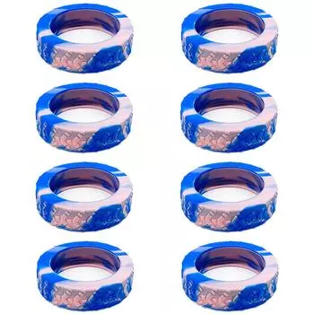 8PCS Easy to install Silicone Wheel Covers for Suitcases Maintain the Stability and Safety of Your Luggage 3