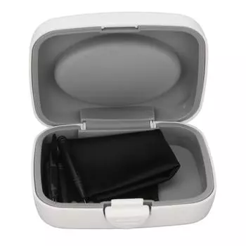 8pcs Hearing Amplifier Cleaning Tools Earwax Removal Lightweight Complete Professional Brush Set белый