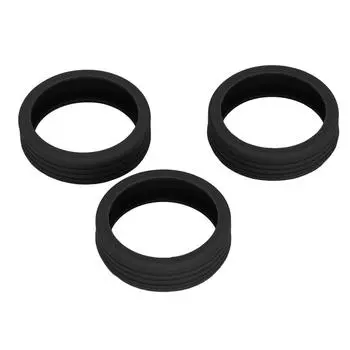 8PCS Luggage Suitcase Wheels Cover Silicone Effective Protection Noise Reduction Waterproof