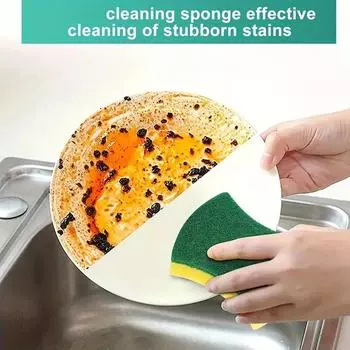 8pcs/Set, multi-functional cleaning sponge, dishwashing sponge, quality kitchen sponge, durable non-scratch sponge 8pcs