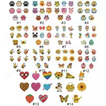 8Pcs Special Shape Cat Paw Fridge Stickers Diamond Art Magnets Decals Diamond Painting Fridge Magnet for DIY Crafts Party Gift