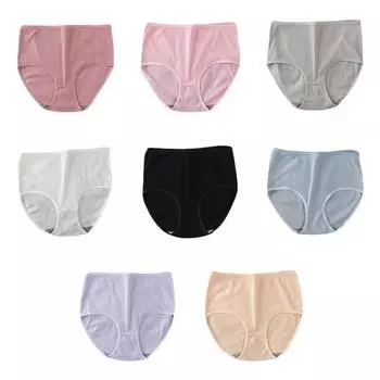 8Pcs Underwear Women Panties Set Female Lingerie Big Size Underpants Large Briefs Four Seasons L-8Pcs Random