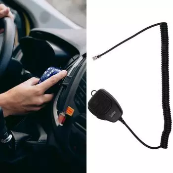 8-контактный микрофон-динамик для плеча, простое подключение, используется для HM-118N IC-706 IC-2100H IC-2200H IC-7000 IC-V8000