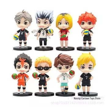 8Q Volleyball Boy Handmade Кукла Гасяпон с игрушечной машиной Chuan Tetsu Claw Guangdong