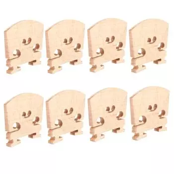 8шт 4/4 цельные кленовые мосты для скрипки, полноразмерный мост