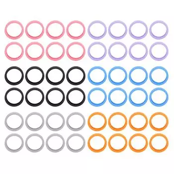 8шт чемодан для багажа колеса чехол силиконовый эффективная защита шумоподавление водонепроницаемый чемодан Gray