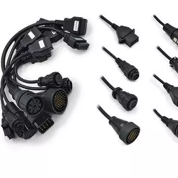 8шт. Грузовые кабели для диагностического инструмента грузовик автомобильный кабель OBD2 диагностический адаптер разъем для Delphi DS150e