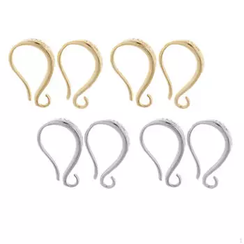 8шт крючки для сережек висячие ушные провода DIY женские ювелирные изделия принадлежности для изготовления фурнитуры