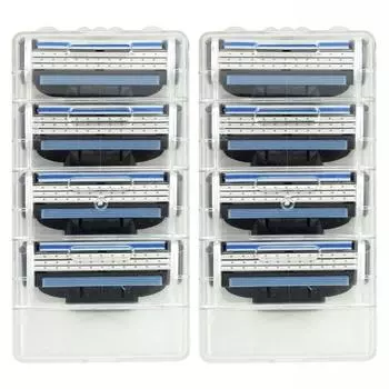 8шт лезвия для бритья для мужчин лезвия для бритья 8PCS
