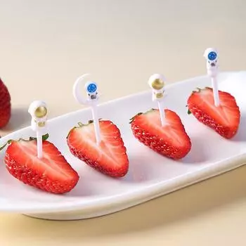 8шт мини-детская еда для животных, фрукты, вилки, ланч-бокс, аксессуар, инструмент для декора opp package