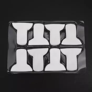 8шт. Мягкие зажимы для пододеяльников, зажимы для пододеяльников, белые застежки для одеял, предотвращающие перемещение одеял внутри пододеяльника One Size белый