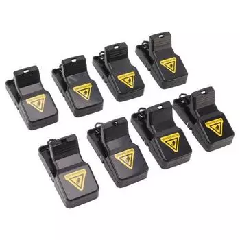 8шт мышеловки маленькие ловушки для мышей для помещений быстро эффективные санитарные безопасные мышеловки ловцы