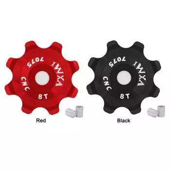 8T Подшипник заднего переключателя передач для велосипеда Подшипник стального шкива для велосипеда MTB Аксессуары для велосипедов чёрный