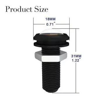 8x автомобильных фонарей для передней решетки, бампера, решетка капота, янтарные светодиодные фонари для внедорожника Ford Raptor Style, универсальные водонепроницаемые CHINA