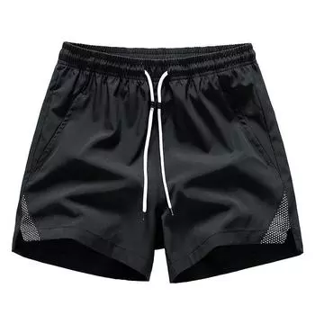 8XL летние тонкие негабаритные шорты для фитнеса для мужчин, дышащие спортивные штаны из пяти предметов для занятий спортом, бега 8XL