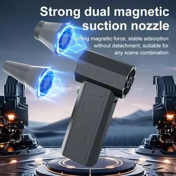 90000 об/мин турбовентиляторный бесщеточный двигатель 41M/S высокоскоростной канальный вентилятор мини турбореактивный вентилятор турбовентилятор 80W мощный вентилятор высокой производительности чёрный