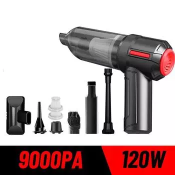 9000Pa Автомобильный Пылесос Циклон Всасывания Портативный Беспроводной Ручной Авто Пылесос Беспроводной Для Автомобильных Аксессуаров 8000Pa-A