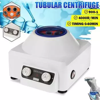 900-1 электрическая центрифуга для крови Prp плазменная центрифуга цифровая медицинская центрифуга лабораторная 4000 об/мин 15 м 6 шт. центрифужная трубка