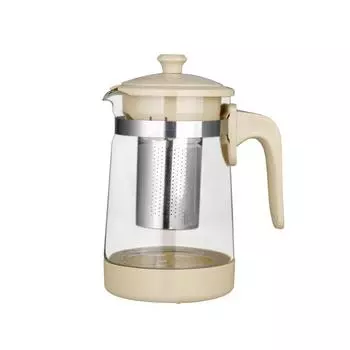 900 мл большой прозрачный боросиликатный стеклянный чайник термостойкий большой прозрачный чайник цветочный чайный набор пуэр чайник офисный домашний инструмент