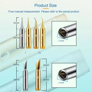 900M-TK/SK/I/IS Бессвинцовое паяльное жало, антиокислительная сварочная головка для паяльной станции BGA 936 937, инструмент для ремонта