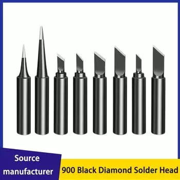 900MK Внутренний нагревательный сварочный стол Сварочная головка 936 Сварочный стол 907 Электрическая паяльная головка для олова Нож/подковообразный/остроконечный тип 6.4mm