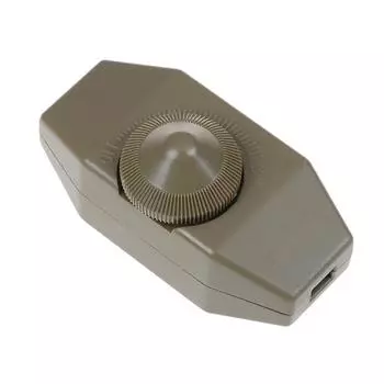 904 Ac 220V 1A Настольная лампа с ручной ручкой в линии с диммером 15-60 Вт кофейный