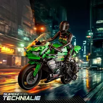 908 шт Night Bringer 400 мотоцикл мальчик строительные блоки игрушка в подарок без коробки