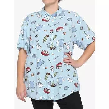 90.00kg Large Size Women s Foreign Trade Slim Looking Spring and Summer Shirt Picture Color SM