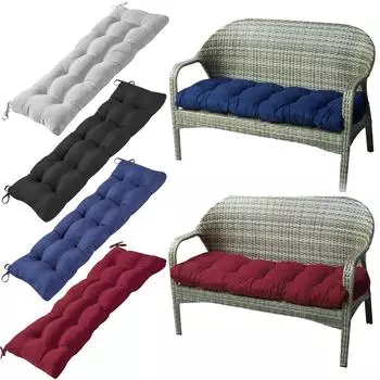 90/100/110/120 см Мягкая подушка для спинки Удобное кресло-качалка Подушки Подушки для скамейки Садовое кресло Эркер Сидение Длинная подушка 90x50x8cm