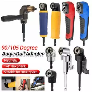 90/105/360 градусов 1/4 шестигранный хвостовик, магнитный адаптер, гибочные сверла, реверсивная отвертка с храповым механизмом, инструменты с регулируемой мощностью
