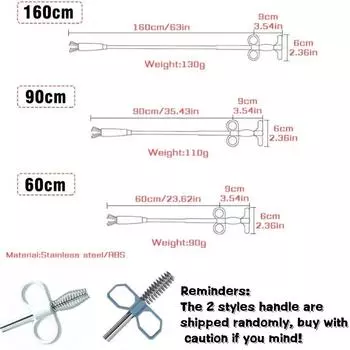 90/160/200/300 см канализационный прочистной инструмент для труб Snake Spring, инструмент для прочистки канализации, кухонные принадлежности