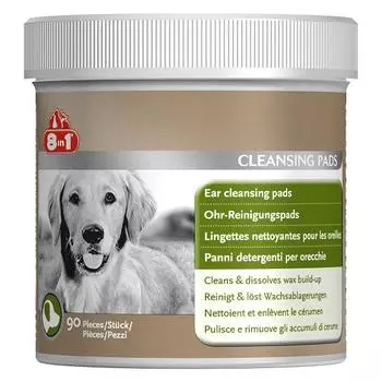 90 8 в 1 чистящих подушечек для ушей собак