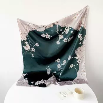 90 * 90 см Four Seasons Доступно Новое Большое Квадратное Полотенце Повязка На Голову Дышащая Пот Впитывающая Солнцезащитный Крем Простая Шаль Профессиональный Шарф 90*90cm