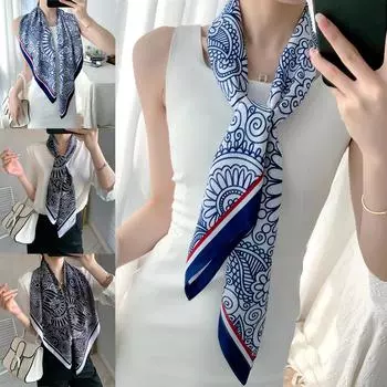 90 * 90 см Four Seasons Доступно Новое Большое Квадратное Полотенце Повязка На Голову Дышащая Пот Впитывающая Солнцезащитный Крем Простая Шаль Профессиональный Шарф 90*90cm