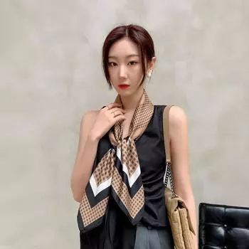 90 * 90 см Four Seasons Доступно Новое Большое Квадратное Полотенце Повязка На Голову Дышащая Пот Впитывающая Солнцезащитный Крем Простая Шаль Профессиональный Шарф 90*90cm