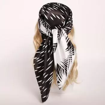 90 * 90 см новый шелковый шарф женский весенне-летний декоративный шарф солнцезащитный дорожный платок осенне-зимний шарф тонкий выпуск 90*90cm