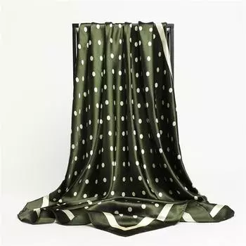 90 * 90 см новый шелковый шарф женский весенне-летний декоративный шарф солнцезащитный дорожный платок осенне-зимний шарф тонкий выпуск 90*90cm