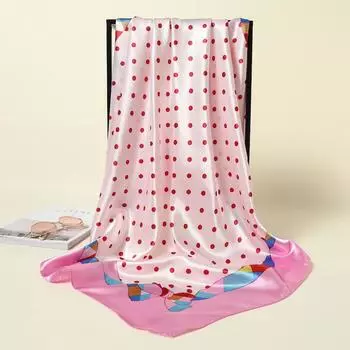 90 * 90 см новый шелковый шарф женский весенне-летний декоративный шарф солнцезащитный дорожный платок осенне-зимний шарф тонкий выпуск 90*90CM