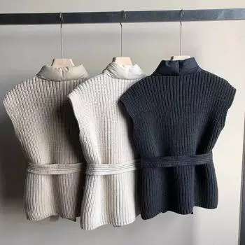 90% белый утиный пух трикотажный сращиваемый жилет с V-образным вырезом на шнуровке утолщенный безрукавный пуховик тонкий жилет с бисером куртка one size fits all хаки