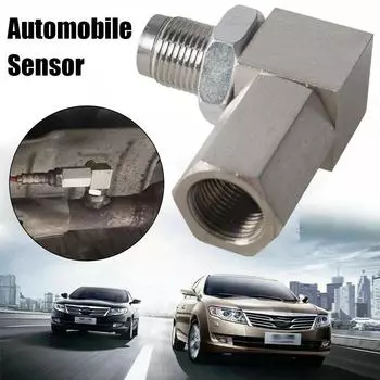 90 Degree M18*1.5 O2 Oxygen Sensor Extender Universal Bung 02 Oxygen Catalytic Extension Spacer O2 Sensor Converter G8N5
