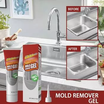 90 г НОВЫЙ очиститель от плесени, средство для удаления плесени, экологически чистый гель для холодильника, машина для удаления плесени B9D1 90g-1pcs