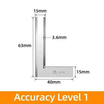 90-градусная линейка с лезвием ножа для столярных и плотницких инструментов по металлу, набор угольников, измерительный угольник, угловая линейка