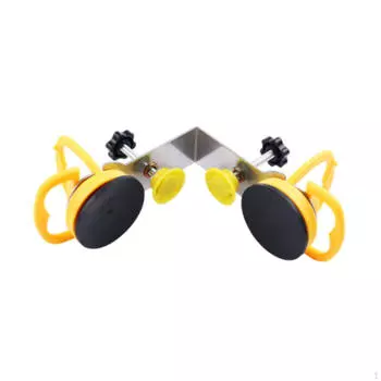 90-градусный фальцевый установщик столешницы бесшовный профессиональный стеклянный столяр прочный камень Double Suction Cup