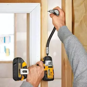 90-градусный патрон для сверла, переходная головка, трехкулачковый удлинитель под прямым углом, электрическая дрель