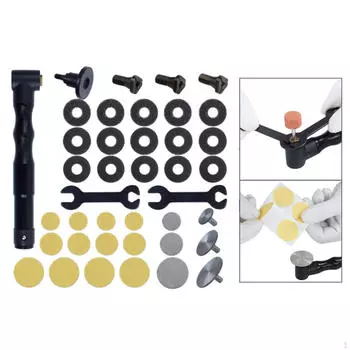 90 градусов гибкий вал вращающийся инструмент наконечник локтевой сменный патрон 3 мм для полировки чёрный