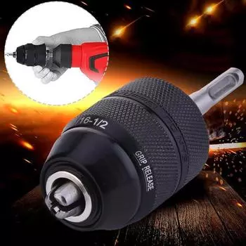 90% металлическая втулка 1/2 -20UNF 2-13 мм 1/16-1/2 сверлильный патрон адаптер для бесключевого сверления конвертер адаптер SDS оборудование аксессуары для инструментов чёрный