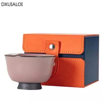 90 мл чашка для чая Ruyao ручной работы керамическая чашка сувенирный чайный сервиз кунг-фу домашний чайная чаша бутылка для воды чайная чашка подарочная коробка