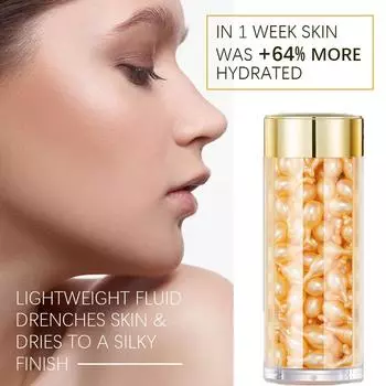 90 шт. капсулы с эссенцией ретинола, исчезающие тонкие линии, укрепляющая сыворотка для красоты лица, сыворотка для ухода за лицом 90pcs